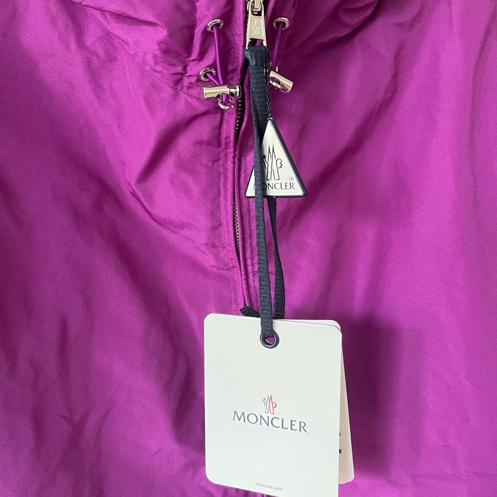 MONTCLER Alexandrite purple hooded windbreaker - Picture 7 of 16